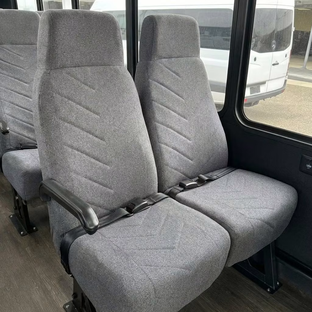 crown point 18 passenger minibus high back seats