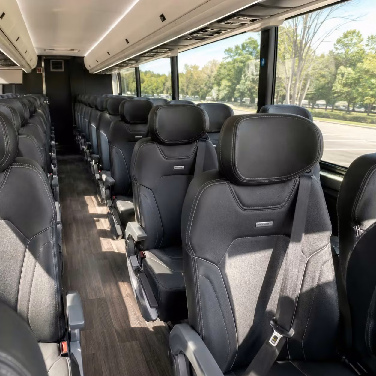 crown point charter bus interior 2