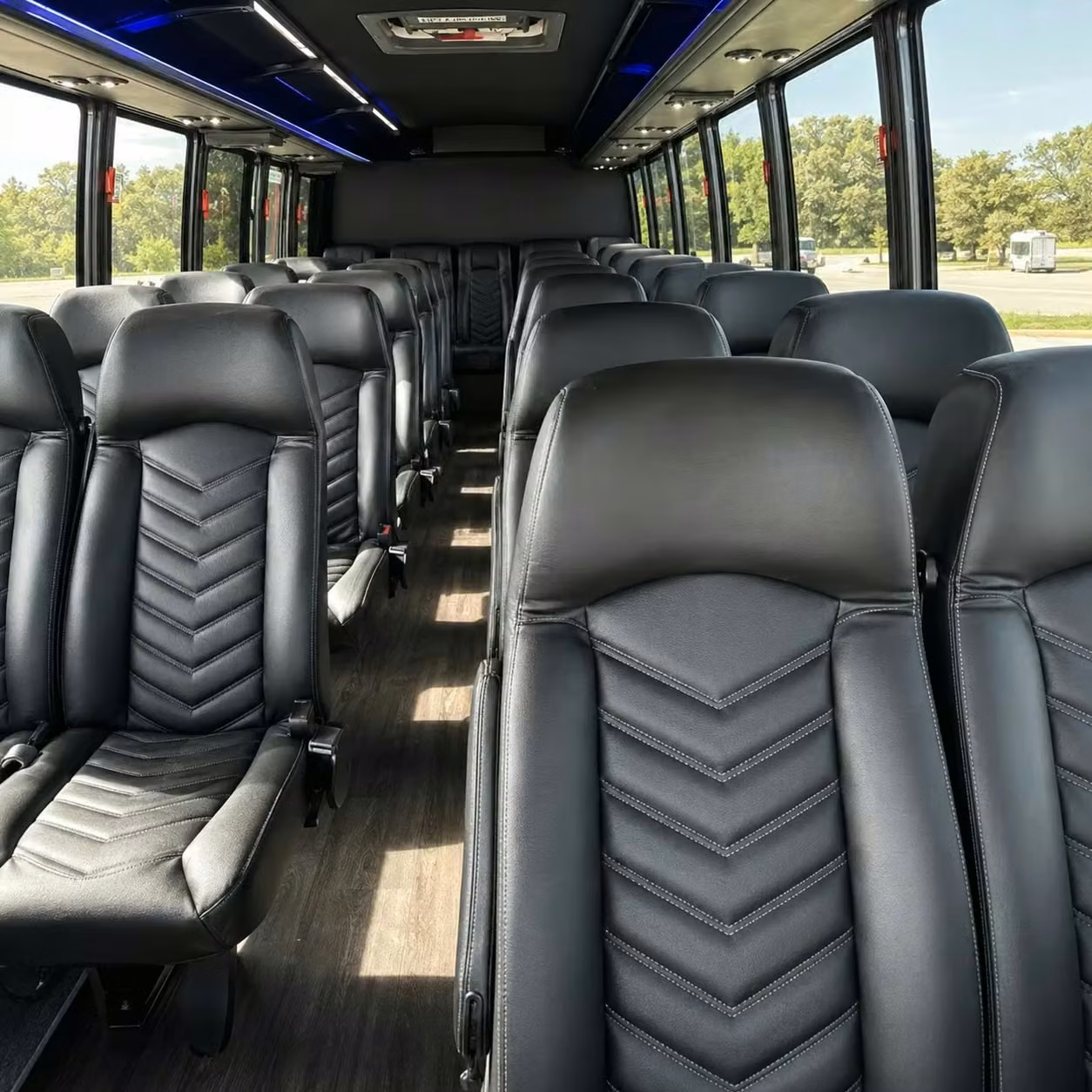 crown point minibus interior 2