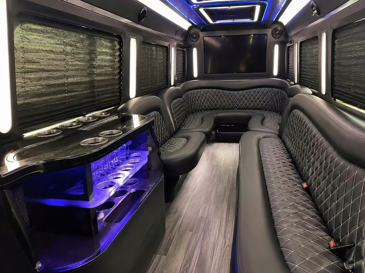 crown point party bus bar area