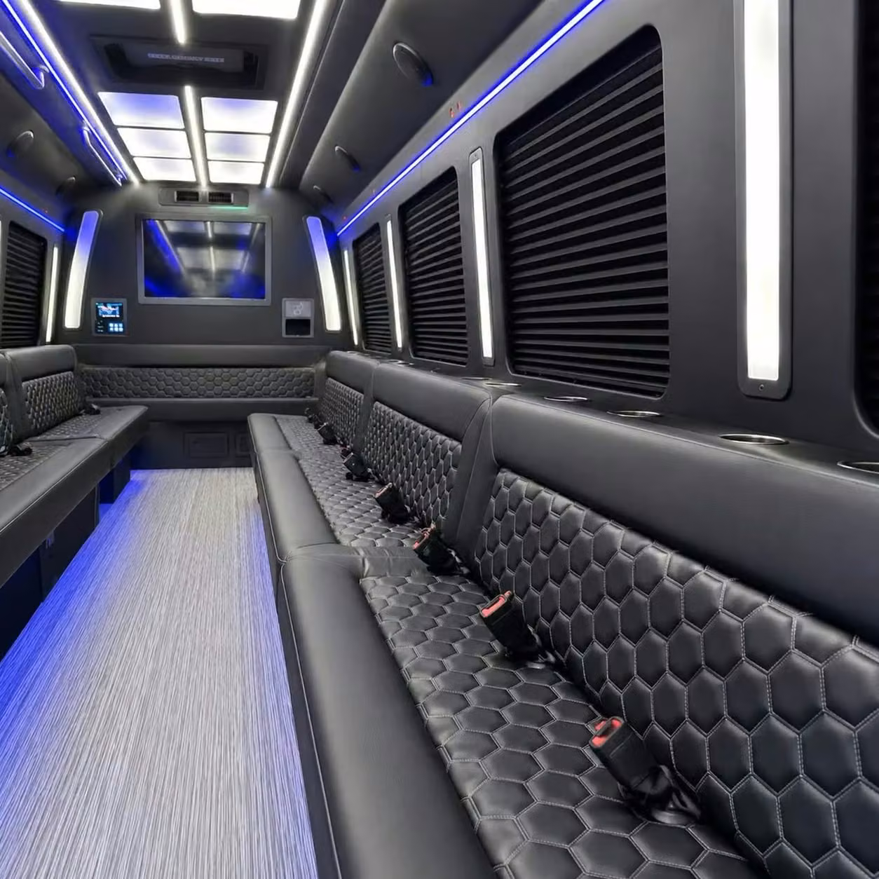 crown point party bus party lighting