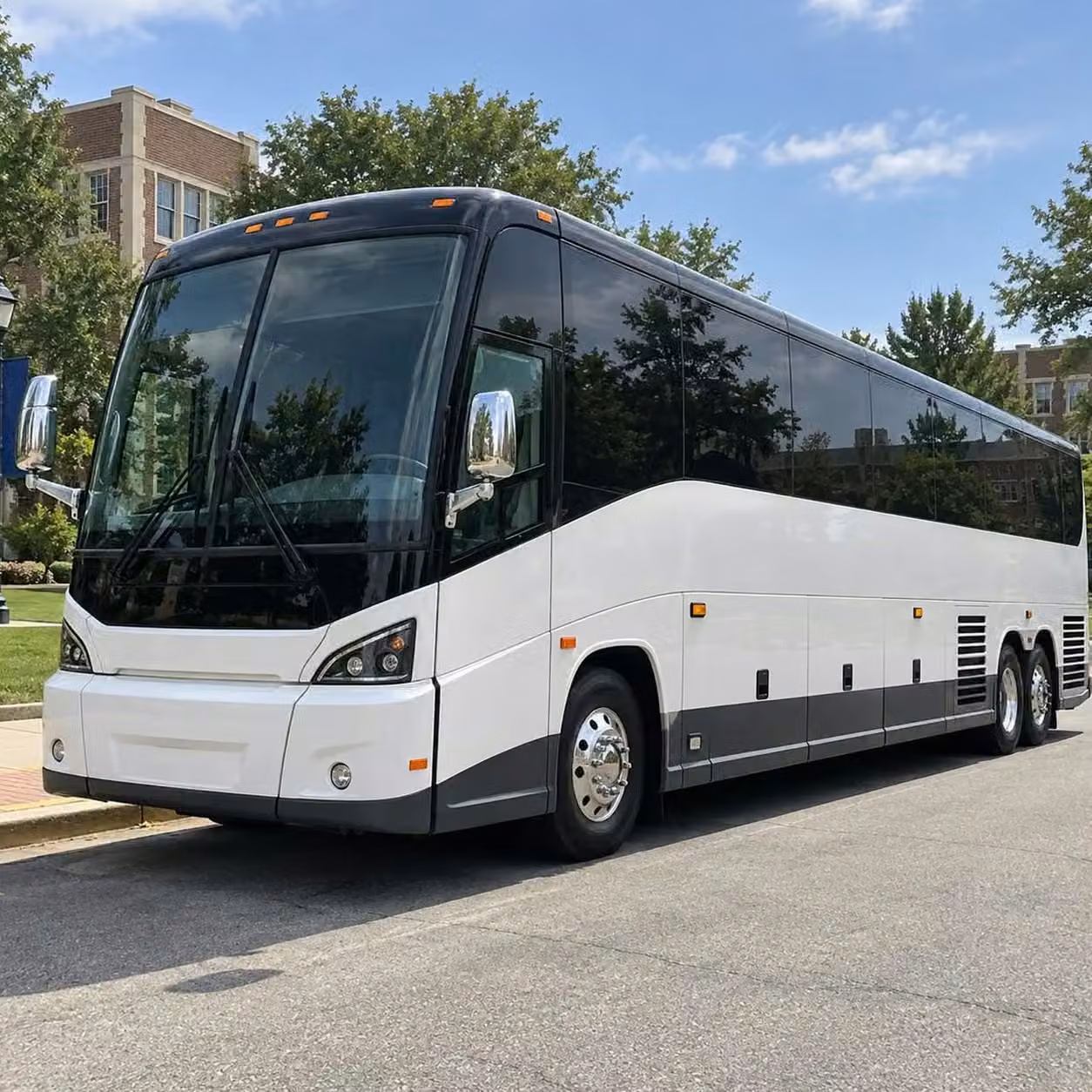 crown point private season long bus service for teams