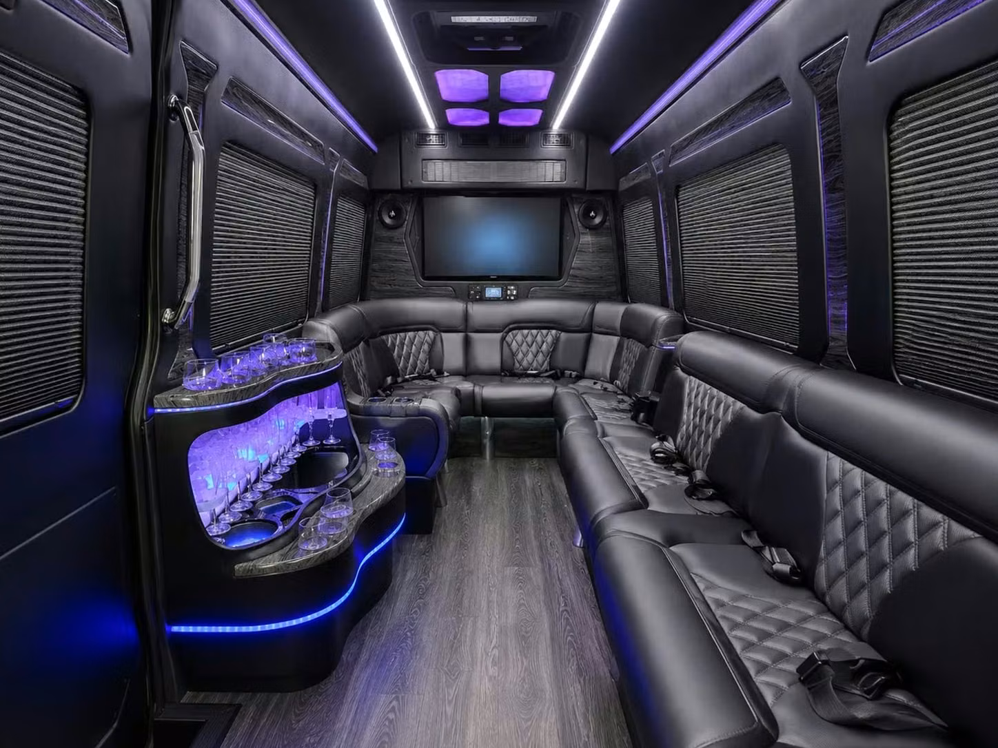 crown point religious charter buses with wifi pa systems tvs and restrooms