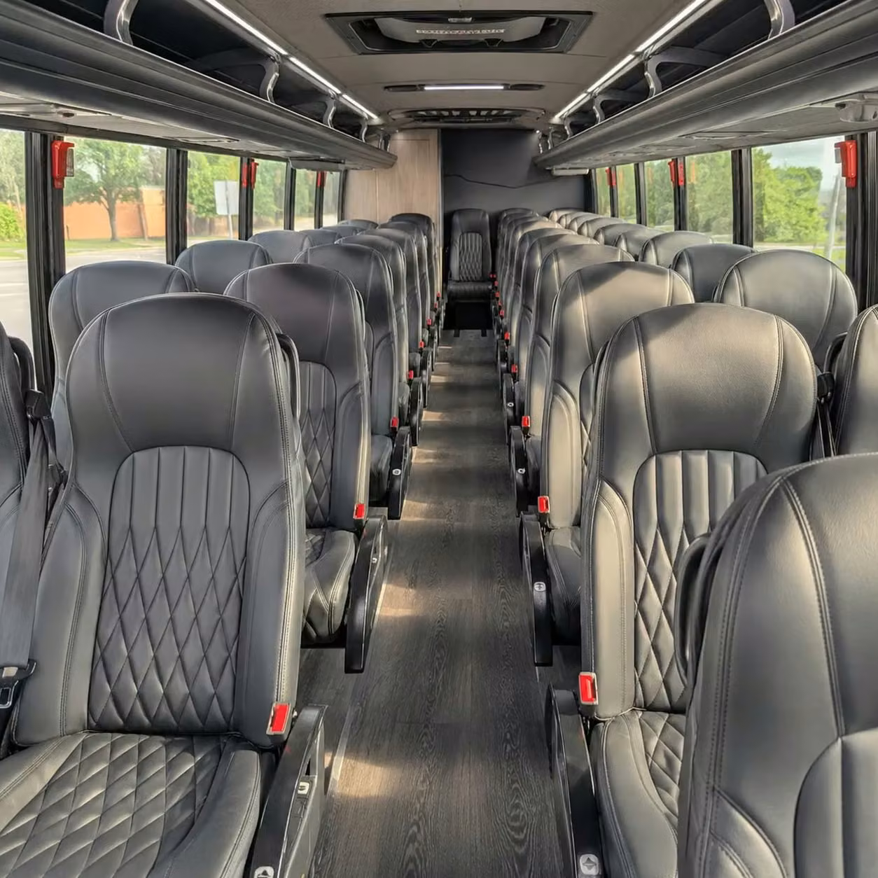 30 passenger minibus interior